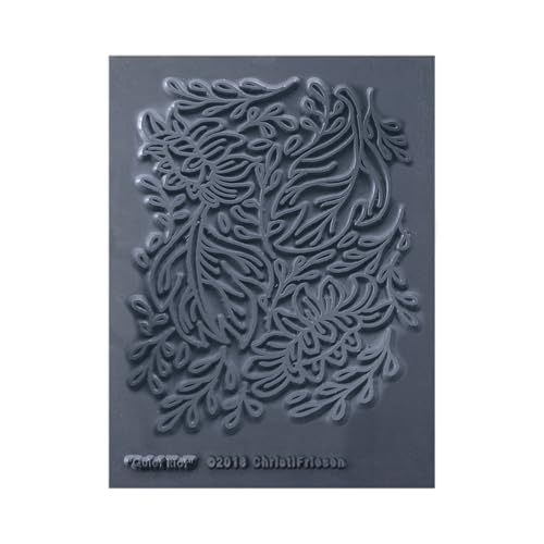 AVES Co Rubber Texture Clay Stamps, Make Impression w/Christi Friesen Stamp - style: Quiet Riot