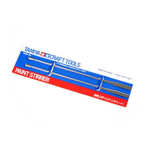 Tamiya 74017-400 300074017 Paint Stirrer Metal Set of 2 Silver