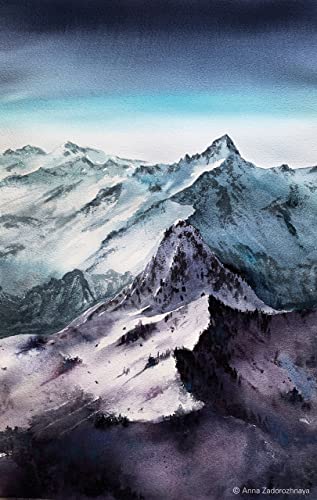 Schmincke - HORADAM® AQUARELL, Super Granulation, 14 961 006 Glacier Blue, 15 ml tube, very strong granulating colors, finest, super granulating watercolors | 15 ml - color: 961 glacier blue, size: 0.51 Fl Oz (Pack of 1)