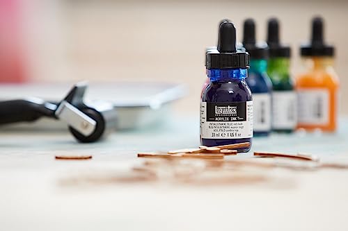 Liquitex Professional Acrylic Ink, 1-oz (30ml), Essential Color Set, Set of 6 - color: Essential - Set of 6