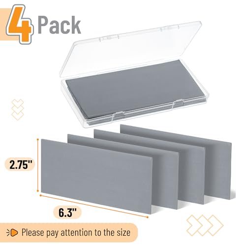 Mr. Pen- Large Kneaded Erasers, 2.75"x6.3", 4 Pack, Gray - color: Gray, size: 4 Pack, 6.3" x 2.75"