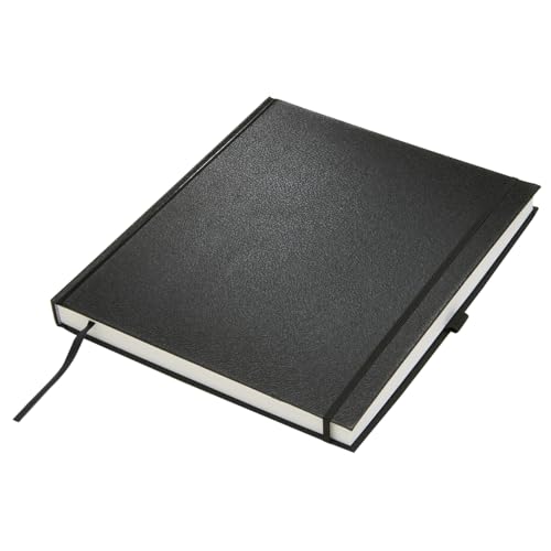 KINGART Hardcover Jumbo Sketchbook – 10.75 x 12.5 Inch, 1-Pack – 150 Sheets (68 lb / 100 GSM), Heavyweight Acid-Free Paper – Durable Smyth-Sewn Art Journal for Mixed Media
