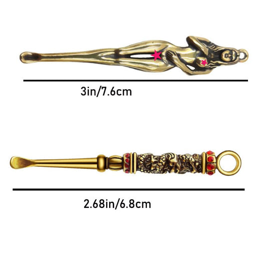 Yullmu 2Pcs Wax Carving Tools 3 Inch Clay Sculpting Tools Girl 2.68 Inch Clay Sculpting Tools Dragon Gemstone