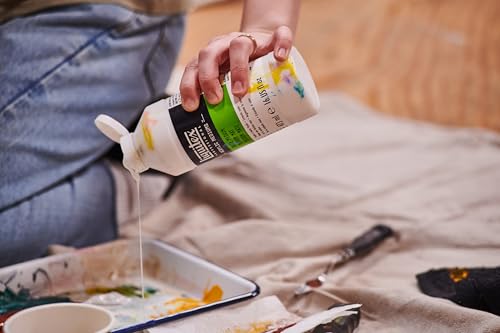Liquitex Professional Fluid Medium, 118ml (4-oz), Glazing Medium | Increases Color Depth, Dries Quickly for Rapid Layering, Lowers Viscosity, Minimizes Brush Strokes, Maintains Paint Adhesion - color: Glazing, size: 4 Fl Oz (Pack of 1), style: 4-oz