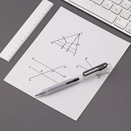 Ultra Fine Point Pens with Refills,0.38 Micro Fine Tip,16 Counts | Smooth Skip-Free Point,Refillable Black Ink,Perfect for Daily Writing,Office Paperwork,Note-Taking for Students & Teachers - style: 16 Counts