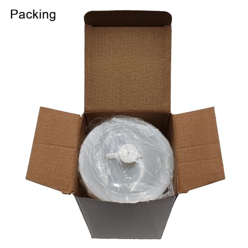 CYDZSW Paint Sprayer Cup,600ml HVLP Paint Spray Gun Cups Pot Replacement Fit for Dv1 GTI Pro TT GFG