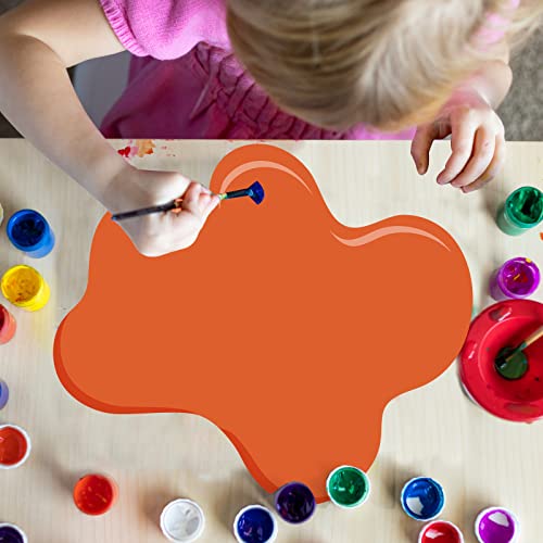 Set of 50 Little Artist Party Placemats - Disposable Paint Splatter Place Mats, 12.8'' x 11'' Colored Table Placemats for Toddlers, Kids, Students, Classroom, Birthday Party