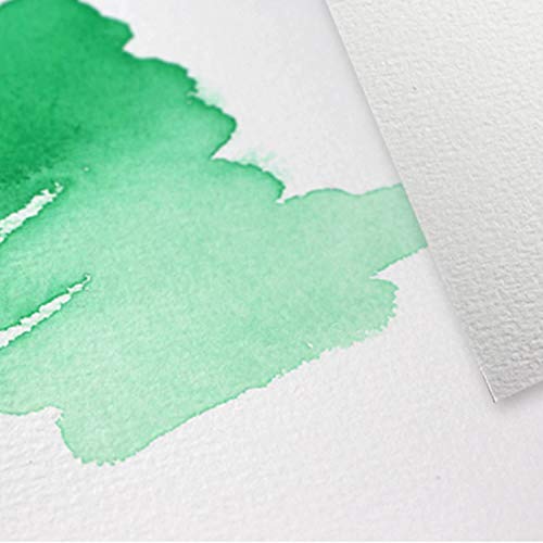 MEEDEN 15"X10.2" Cotton Watercolor Paper Block: Cold Pressed, 140lb/300gsm - color: Cold Press, size: 15×10.2"