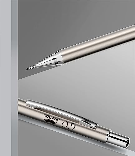 Mr. Pen- Metal Mechanical Pencil Set with Lead Refills & Erasers, 2 Pack - style: 0.9mm