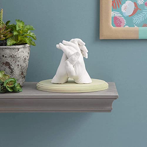 Falling in Art 5 LB Plaster of Paris Powder - Hand Mold Casting Kit Powder, Gypsum Cement, Pottery & Ceramic Plaster Powder for Crafts, Sculpture, Diorama and Home Decor (Pack of 2) - size: 80 Ounce (Pack of 2)