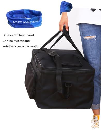 Art Supplies Organizer Bag Art Craft Tool Storage Tote Bag Art Supplies Carrying Bag Case Artist Travel Carrier Bag Waterproof Paint Box Case Foldable For Drawing Sketch Painting Large Capacity - color: black & rectangle top bag