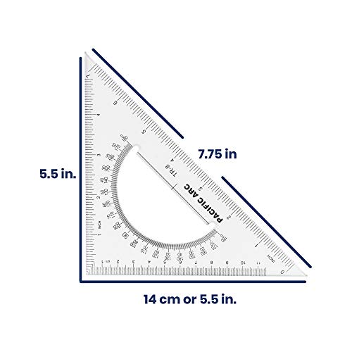 Triangle Set 8 Inch 30/60 & 45/90 … - size: 8 Inches, style: Single Set