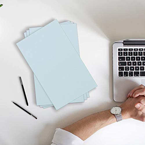 JAM PAPER Extra Heavy Weight 110lb Cardstock - 11 x 17 Tabloid Coverstock - Blue - 50 Sheets/Pack - color: Blue, size: 11" x 17"