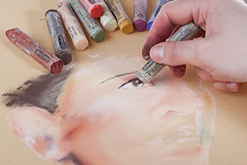 Schmincke - Pastel, premium set with 400 colors, 77 400 097, wooden box with 400 pastel pencils, full assortment, handmade pastels, brilliant, velvet-matt, highly lightfast colors - size: 400 Count (Pack of 1)