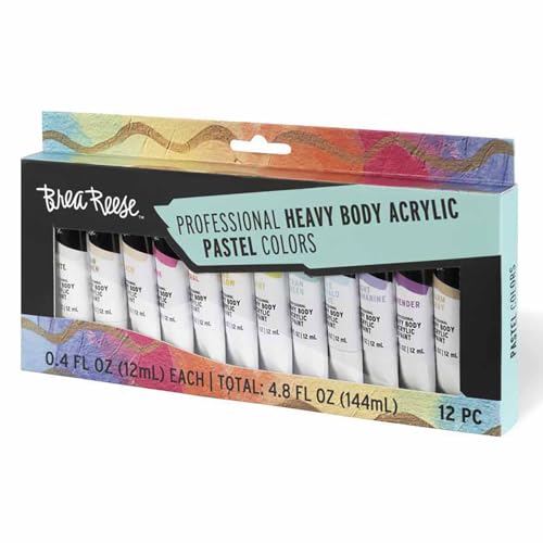 Momenta Brea Reese Acrylic Paint Set 12/Pkg-Pastel