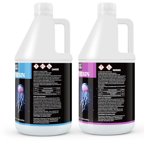 LET'S RESIN Epoxy Resin Kit,1 Gallon Bubble Free & Crystal Clear Resin - size: Large