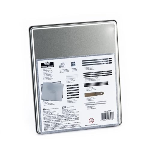 Essentials(TM) Medium Charcoal Art Set W/Tin