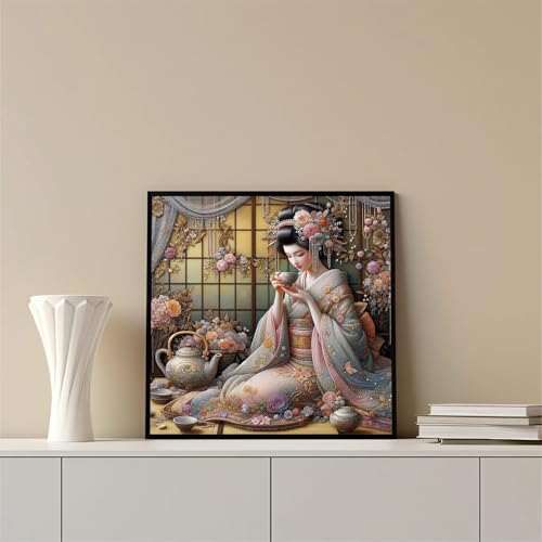 Beautiful Woman Diamond Art Kits for Adults, 5D Diamond Painting Kits - color: CM048