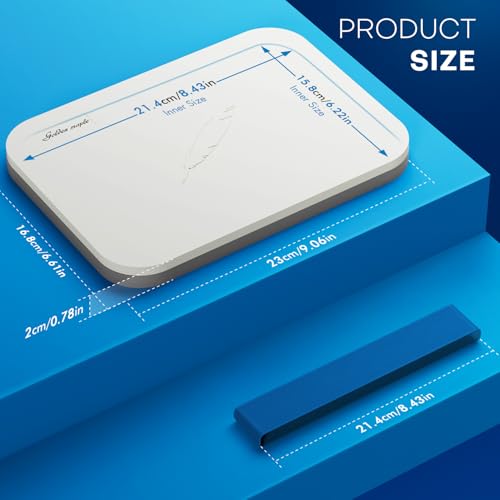 Wet Pallet for Painting Miniatures - Golden Maple 2 in 1 Dry and Wet Palette with Lid, Including 100PCS Palette Paper, 4PCS Sponges