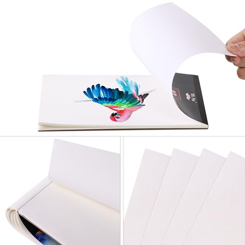Mr. Pen- Disposable Paint Palette Paper Paint Pad, 6" x 9", 40 Sheets (Pack of 2) - size: 6" x 9", 2 Pack