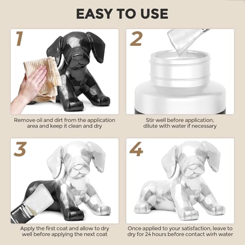Nicpro Metallic Pearl White Acrylic Paint, 33.8oz/1000m Large Craft Paint | Non Toxic Non Fading Pearlescent White Paint for Metal Wood Clay Fabric Canvas Ceramic Furniture Handcraft Art Supplies - color: Pearl White, size: 33.8 Fl Oz (Pack of 1)