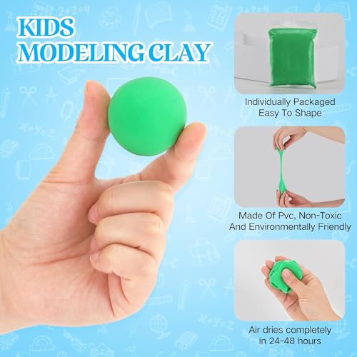 Air Dry Clay, 30 Packs Foam Clay, Soft Modeling Clay Super Light Weight Air Dry Clay Perfect for Arts Crafts - Black White Coffee - color: Black White Coffee