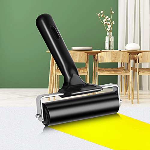 2.2 Inch Rubber Roller Tool, Rubber Brayer Roller for Printmaking by HRLORKC - size: 2.2 inch-1pack