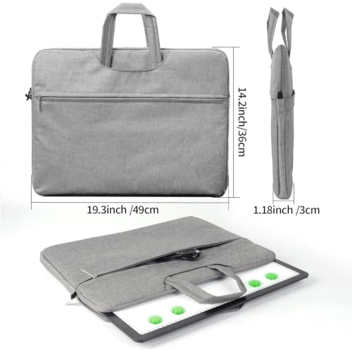 Magnetic A3 Light Board with Bag,Bright Light pad for Diamond painitng | 1000-6000Lux Adjustable light box for tracing,Side physical buttons,light table with 3 color light for Sketching,diamond art - size: A3 with Bag