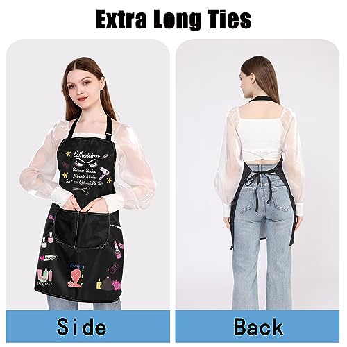 JXGZSO Esthetician Apron - Estheticians & Cosmetologist Apron Gifts for Makeup Artists & Beauticians - color: Esthetician Apron