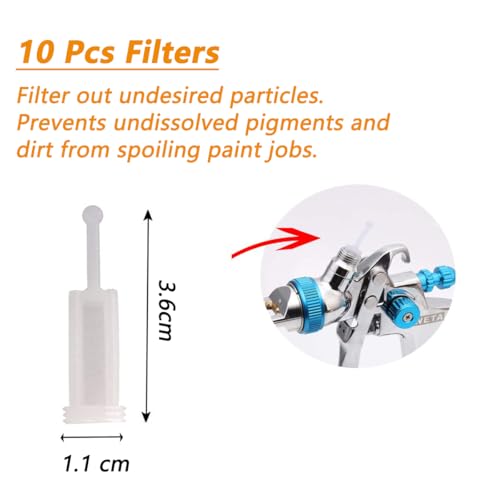 21 Pcs Multi-Purpose Spray Tool Cleaning Kit Airbrush Cleaning Kit