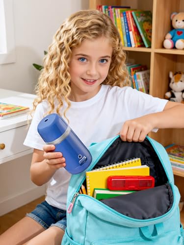 JARLINK Automatic Electric Pencil Sharpener, Rechargeable - color: Blue
