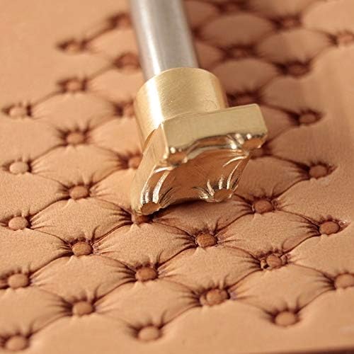 DandS ltd Sofa Leather Stamp Tool, Professional Steel Craft Tool for Leatherworking, Embossing, Carving & Stamping Leather Projects, Belts, Wallets & DIY Projects, Compatible with Mallet #362B - color: Sofa 0.71" x 0.47"