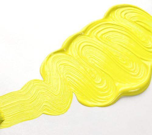 GOLDEN OPEN Slow-Drying Acrylics, Benzimidazolone Yellow Light, 5 fl. oz. | Artist grade acrylic paint with extended working time for blending, glazing, and traditional painting techniques. - color: Benzimidazolone Yel Light, size: 5 Fl Oz (Pack of 1)