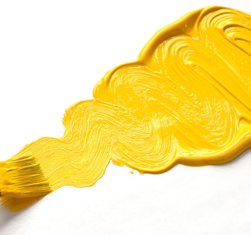 GOLDEN OPEN Slow-Drying Acrylics, Cadmium Yellow Dark, 2 fl. oz. Tube | Artist grade acrylic paint with extended working time for blending, glazing, and traditional painting techniques. - color: Cadmium Yellow Dark, size: 2 Fl Oz (Pack of 1)