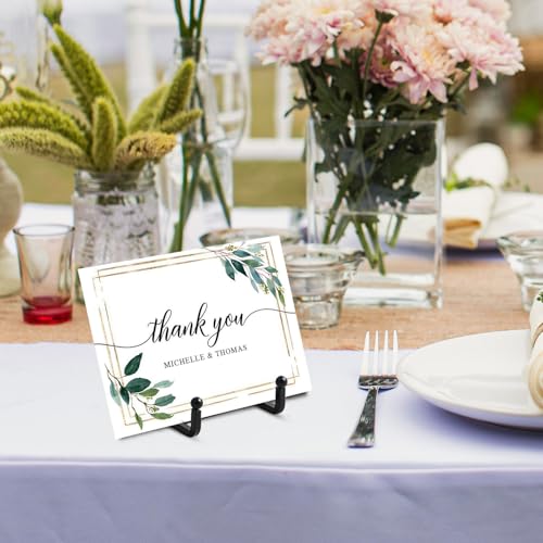 DIDUDIDU Plate Holder Easel Display Stand - Metal Plate Stands for Display - Tabletop Picture Stand - Black Iron Easels for Display Pictures | Photo Frames | Book | Decorative Plates | Plaque - size: 3 inch (2 pack)