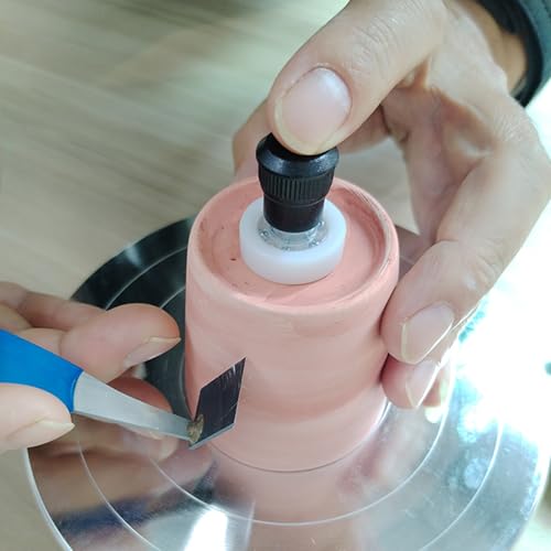 4PCS Professional Ceramic Clay Pottery Finishing Tool Set Pottery Trimming Tools Complete Pottery Finishing Practical Pottery Wheel Trimming and Throwing Tools