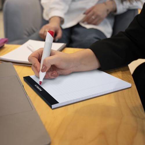POPRUN Small Legal Pads, 5" x 8", 3 Pack, 50ct, 100 GSM, 1/4" Narrow Ruled | Mini Notepads, White Thick Paper with Cardback, Writing Pad, Easy Carry, Work, Home, School Supply - size: Narrow Ruled