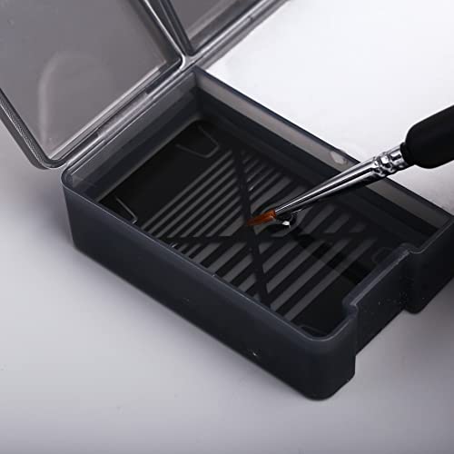 Wet Palette for Acrylics – Airtight Lid, 48hr Moisture, Miniature Ready