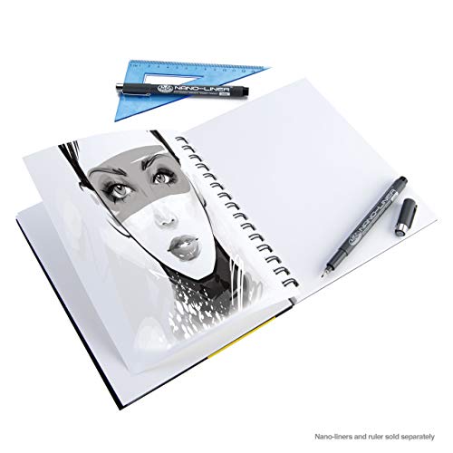 Bee Paper - 5.5" x 8" Creative Marker Drawing Journal - size: 5-1/2-inch x 8-inch, 50 Sheet Art Journal, style: Marker Art Journal