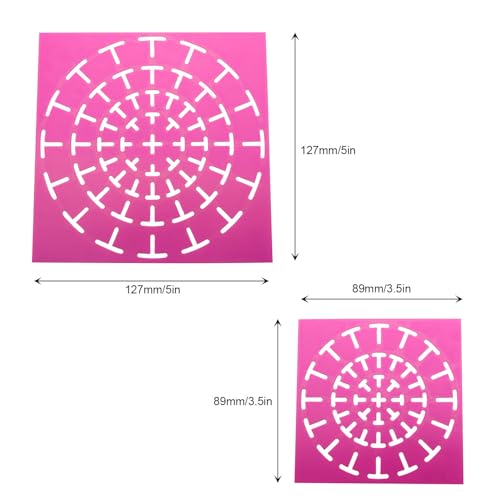 2-Piece Mandala Dotting Tools & Stencils Set for Wood, Fabric, Glass, Metal, Walls Decorations