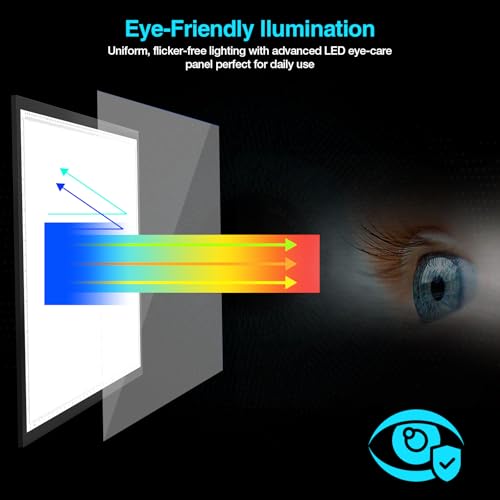 DEAR CARBON A1 Light Pad,LED Light Board for Diamond Painting,Tracing | 7000 Lux Bright Light,10 Brightness Levels,Independent Anti-Touch Controller,Ultra Thin Design,USB-C Connection - size: A1 3-Color