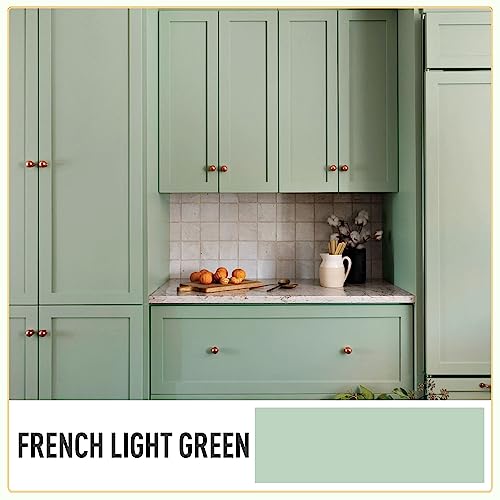 DWIL Acrylic Wood Paint for Furniture - Semi-Gloss, Suitable for Wood Surface Renovation, Non-Toxic & Odorless, Eco-Friendly & Healthy (32oz with Tools, French Light Green) - color: French Light Green