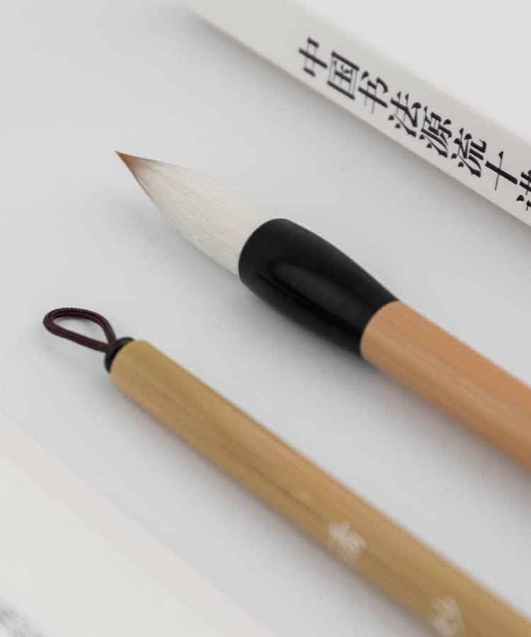 Chinese Calligraphy Brushed, Chinese Brush, QingMiao Weasel Hair Chinese Brush set, Chinese ink brush for Script 2-10cm, Suitable for Regular Script, Running Script and Cursive (Qing Miao S M L 3/pk) - color: 1001. QingMiao SML 3/pk