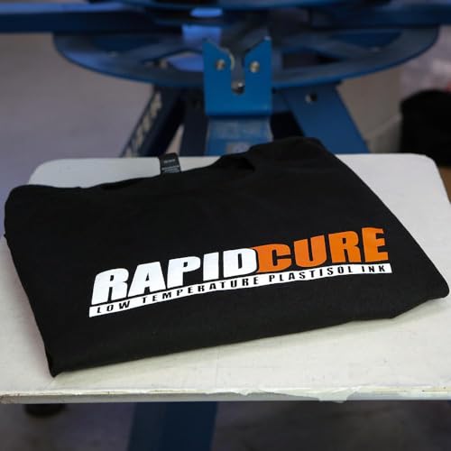 Rapid Cure Bright Orange Plastisol Ink - Screen Printing Ink, Gallon | Cures At 270°F Vs. Standard 320°F - Bold Opaque Color, Non-Phthalate, CPSIA Safe, USA Made - Bright Orange - color: Bright Orange, size: 128 fl oz