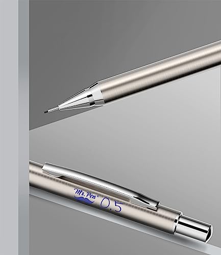 Mr. Pen- Metal Mechanical Pencil Set with Lead Refills & Erasers, 2 Pack - style: 0.5mm