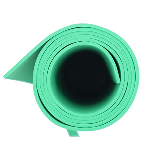 OISAKLD EVA Foam 2mm-10mm 13.7"×39" Craft Foam Sheet 74 kg/m³ Cosplay Foam for Craft Model Cosplay 2mm - color: Green, size: 2mm -Thickness