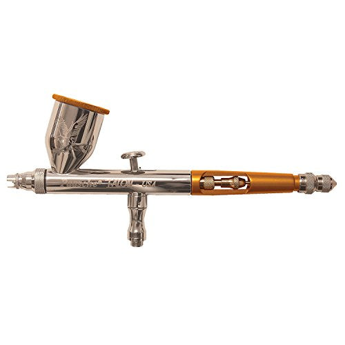 Paasche Airbrush Talon Gravity Feed Airbrush in Deluxe Wood Box Orange - style: New Vesion