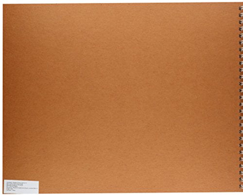 Strathmore 300 Series Wire Bound Drawing Pad, 70 lb. Drawing Paper, 14 X 17 inches, White, 50 Sheets (340-14) - size: 14x17, style: Wire Binding