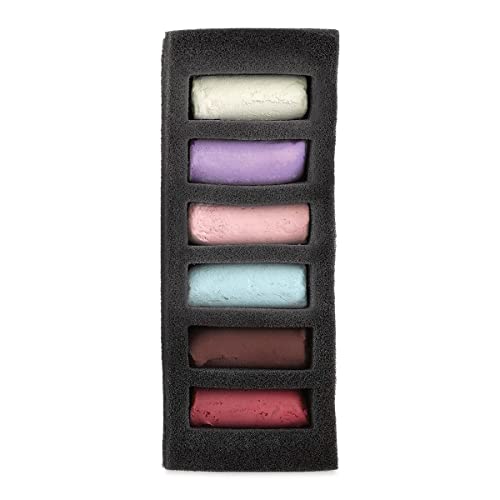 SENNELIER Extra-Soft French Pastel for Professional Artists, Half Pastel Portrait Light inspired Set of 6 - color: Portrait Light Tones