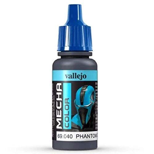 Vallejo Phantom Grey 17ml Painting Accessories - color: Phantom Grey, size: 0.57 Fl Oz (Pack of 1)